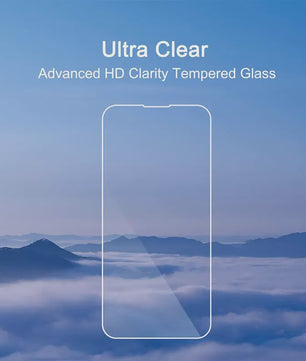 Gehard Glas Screenprotector voor iPhone 14 Pro & 15 Pro - Krasbestendig & HD Helder
