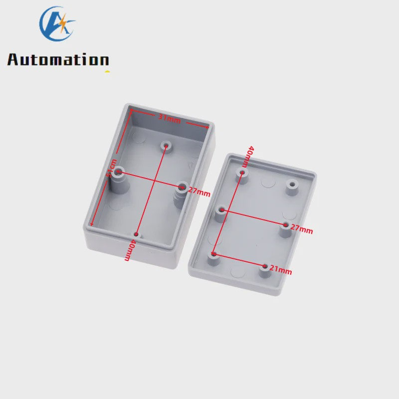 Waterdichte ABS Plastic Projectbehuizing - Robuuste Opbergdoos voor Elektronica