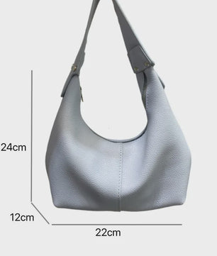 Vintage PU Lederen Schoudertas voor Dames - Hobo Stijl