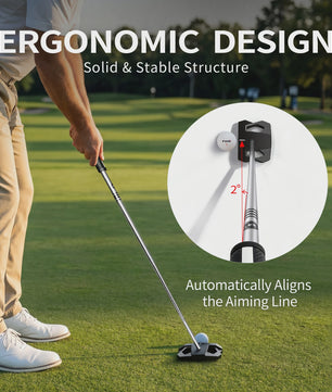 TDX-TB09 Heren Golf Putter: Stabiel, Vergevingsgezind met Automatische Centrering