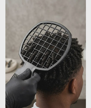 Afro Twist Haar Kam - Duurzame Grid Mesh Styling Tool voor Krullend en Kroeshaar