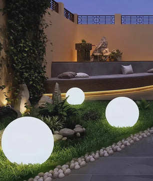 Sfeervolle Bolvormige Tuinlamp - Solar LED Buitenverlichting voor Tuindecoratie