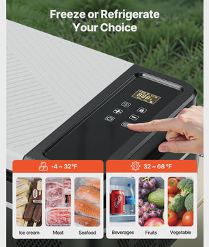Draagbare 20L Koelkast & Vriezer met APP Bediening - Ideaal voor Auto, Camping en Camper