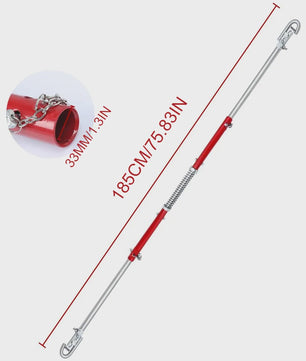 3 Ton Sleepstang met Veerdemper Stabilisator voor Auto, Trailer en SUV