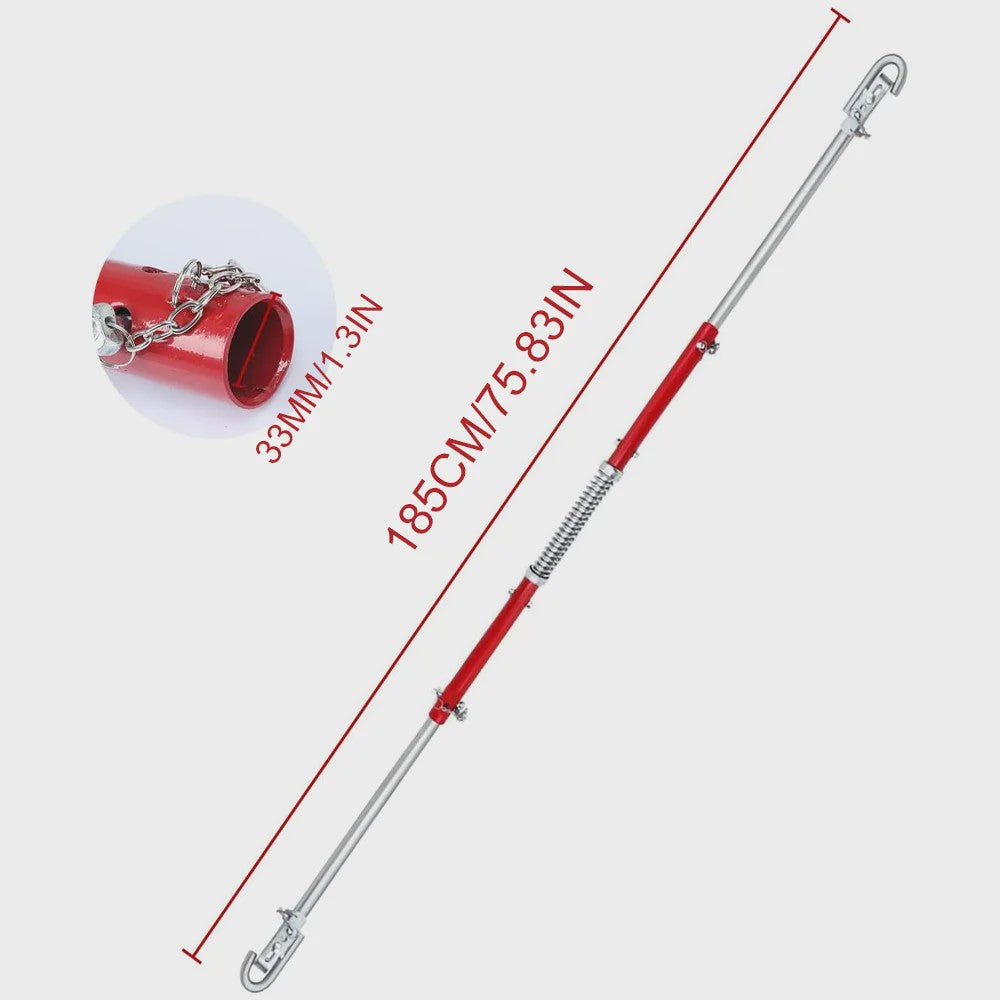 3 Ton Sleepstang met Veerdemper Stabilisator voor Auto, Trailer en SUV