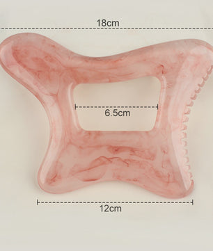 Grote Resin Gua Sha Schraper voor Lichaam en Gezicht - Lymfedrainage & Cellulitis Massage
