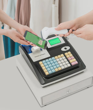 Elektronische Kassaregister met 48 Toetsen en LED Display - Ideaal voor Horeca & Winkels