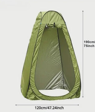 Draagbare Pop-Up Tent: Toilet, Douche, Kleedkamer & Vis-Shelter