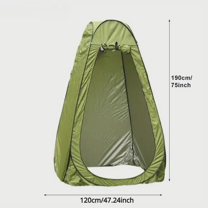 Draagbare Pop-Up Tent: Toilet, Douche, Kleedkamer & Vis-Shelter