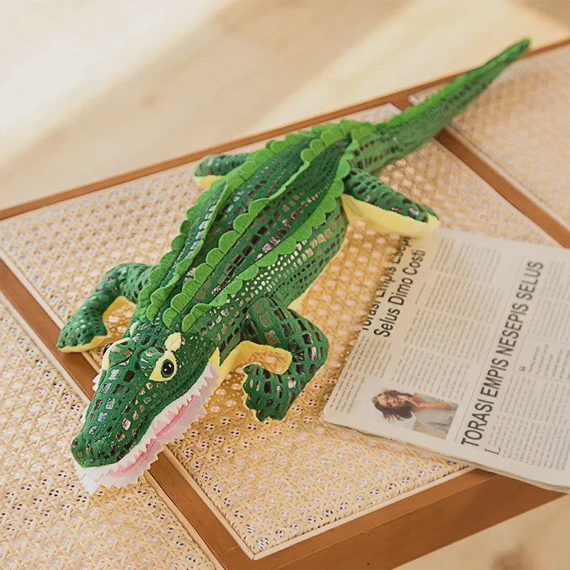 Realistisch Krokodil Pluche Speelgoed - 70cm & 90cm Zacht Knuffelbeest