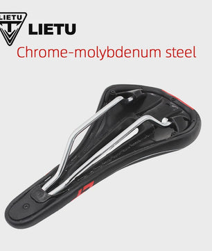 LIETU Fietzadel - Comfortabel MTB & Racefiets Zadel met Siliconen Gel Kussen en Antislip Grip