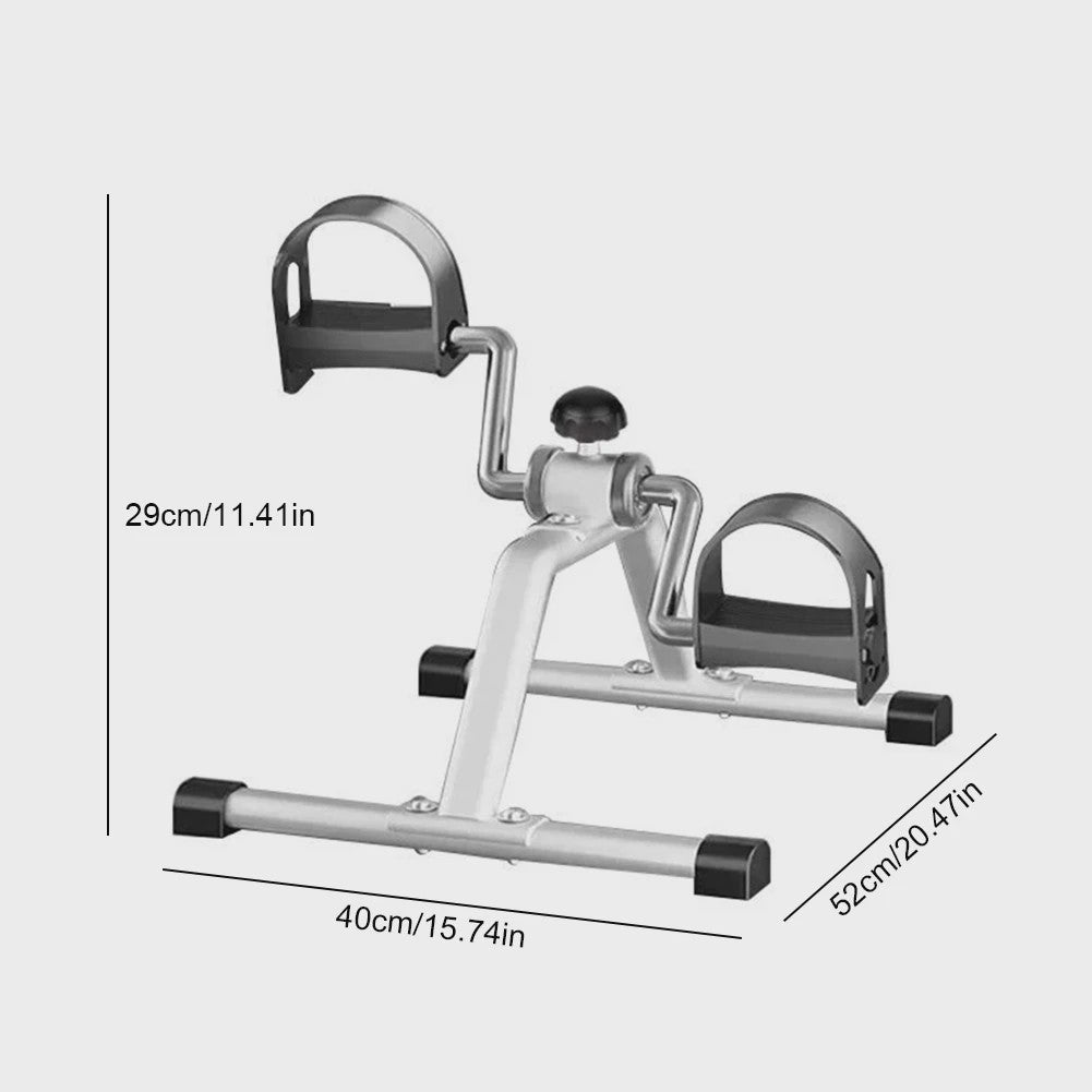 Compacte Fiets Hometrainer voor Onder Bureau - Ideaal voor Revalidatie en Beweging