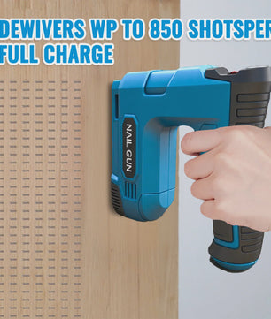 Draadloos Elektrisch Nietpistool - 2-in-1 Oplaadbaar voor Meubelstoffering, Houtbewerking & DIY