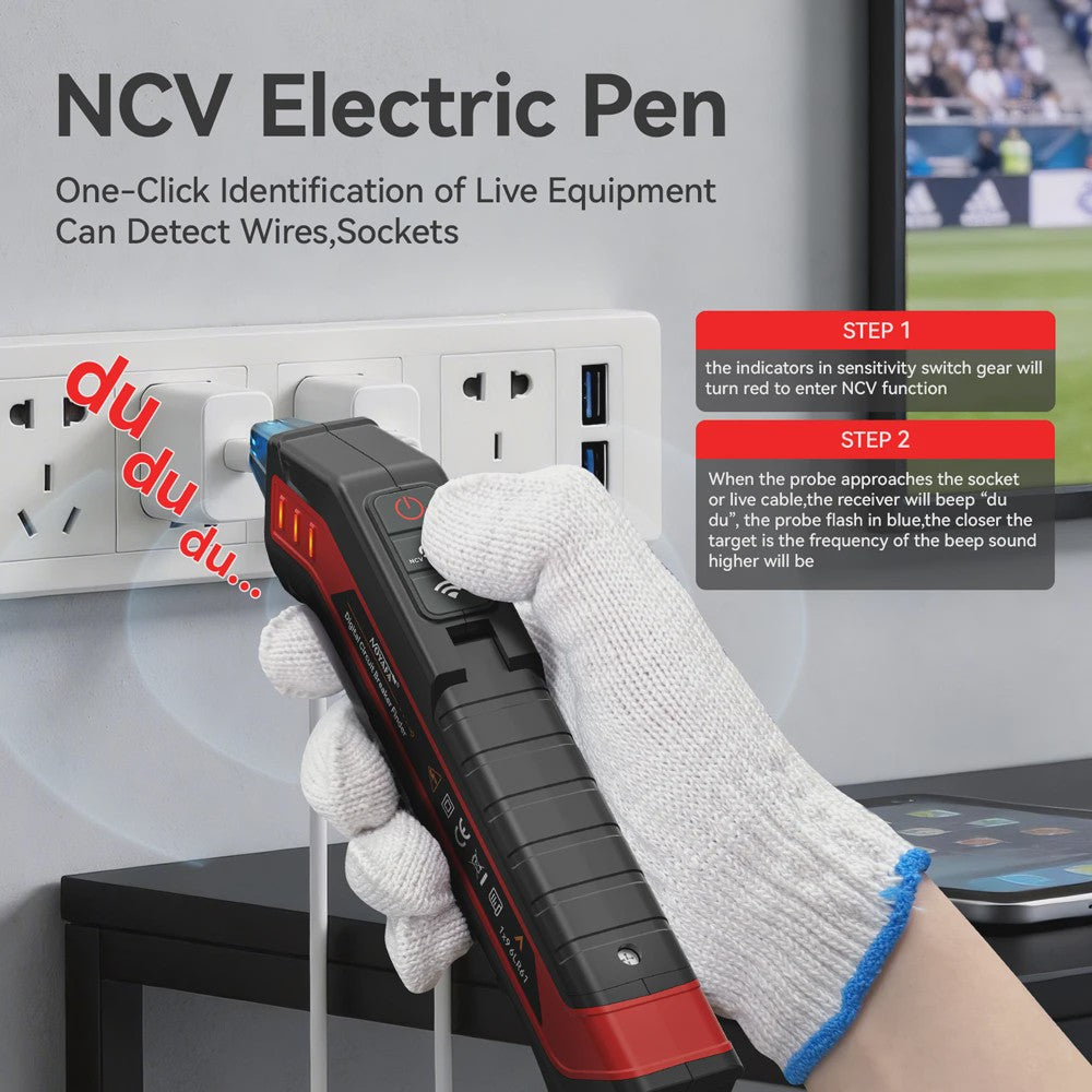 NOYAFA NF-8401 Circuit Breaker Finder & Socket Tester - Elektrisch Diagnostisch Gereedschap