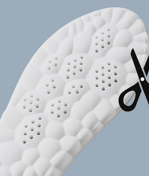 Hoge Elasticiteit Latex Sportzolen - Ademend, Schokabsorberend & Steun voor Voeten