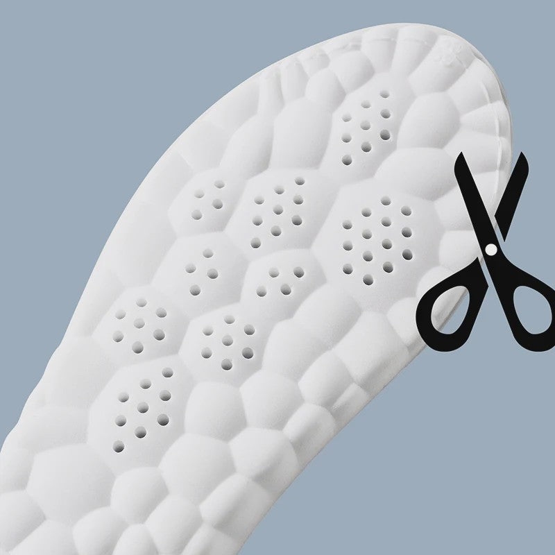 Hoge Elasticiteit Latex Sportzolen - Ademend, Schokabsorberend & Steun voor Voeten