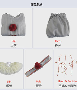 Pennywise Clown Kostuum - Stephen King's IT Halloween Outfit