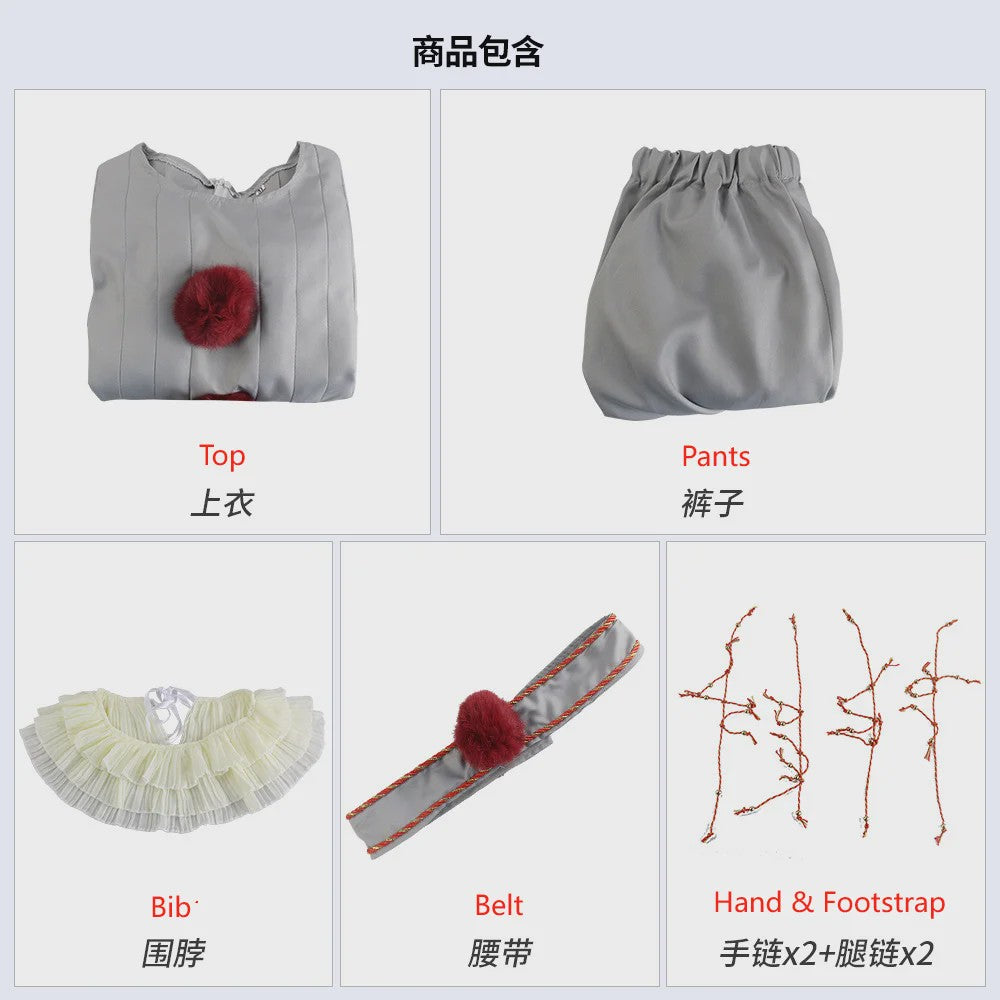 Pennywise Clown Kostuum - Stephen King's IT Halloween Outfit