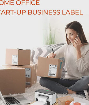 4x6 Inch Thermische Verzendlabels - 500 Stuks - Barcode & Logo Printen