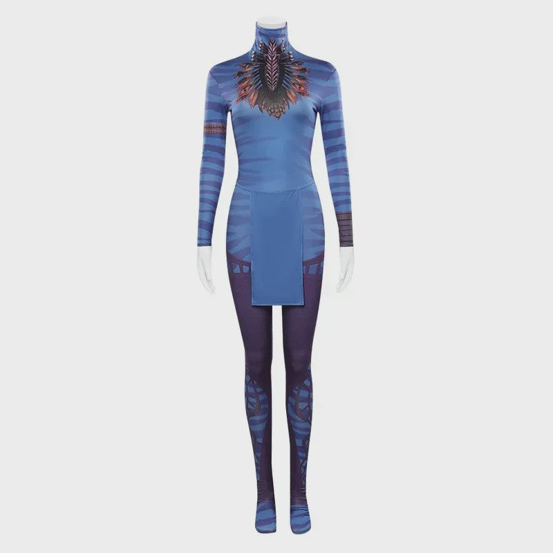 Avatar Cosplay Kostuums: Jake Sully & Neytiri Jumpsuits voor Dames en Heren - Perfect voor Halloween & Feesten