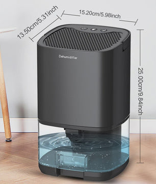 Compacte Luchtontvochtiger 1000ML - Stille Werking, Ideaal voor Huis, Slaapkamer, Kantoor