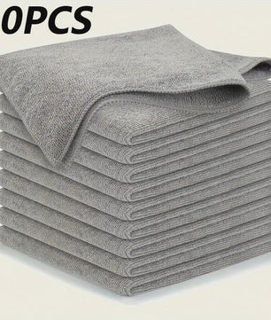 Dikke Microvezel Schoonmaakdoekjes - Pluisvrij, Herbruikbaar & Absorberend voor Auto & Huis