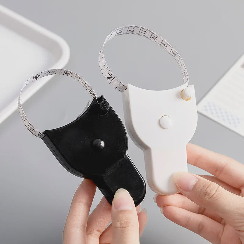 Intrekbaar Lichaams Meetlint met Handvat - Nauwkeurig voor Fitness en Gezondheid