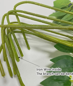 24x Kunst Wisteria Bloemen Slirang - Hangende Garland voor Bruiloft & Decoratie