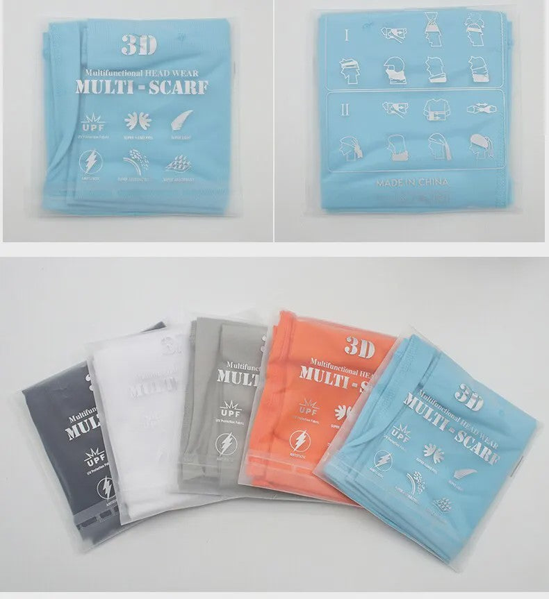 Multifunctioneel Nekdoek Bandana - Ice Silk & Lycra voor Fietsen, Hardlopen, Outdoor