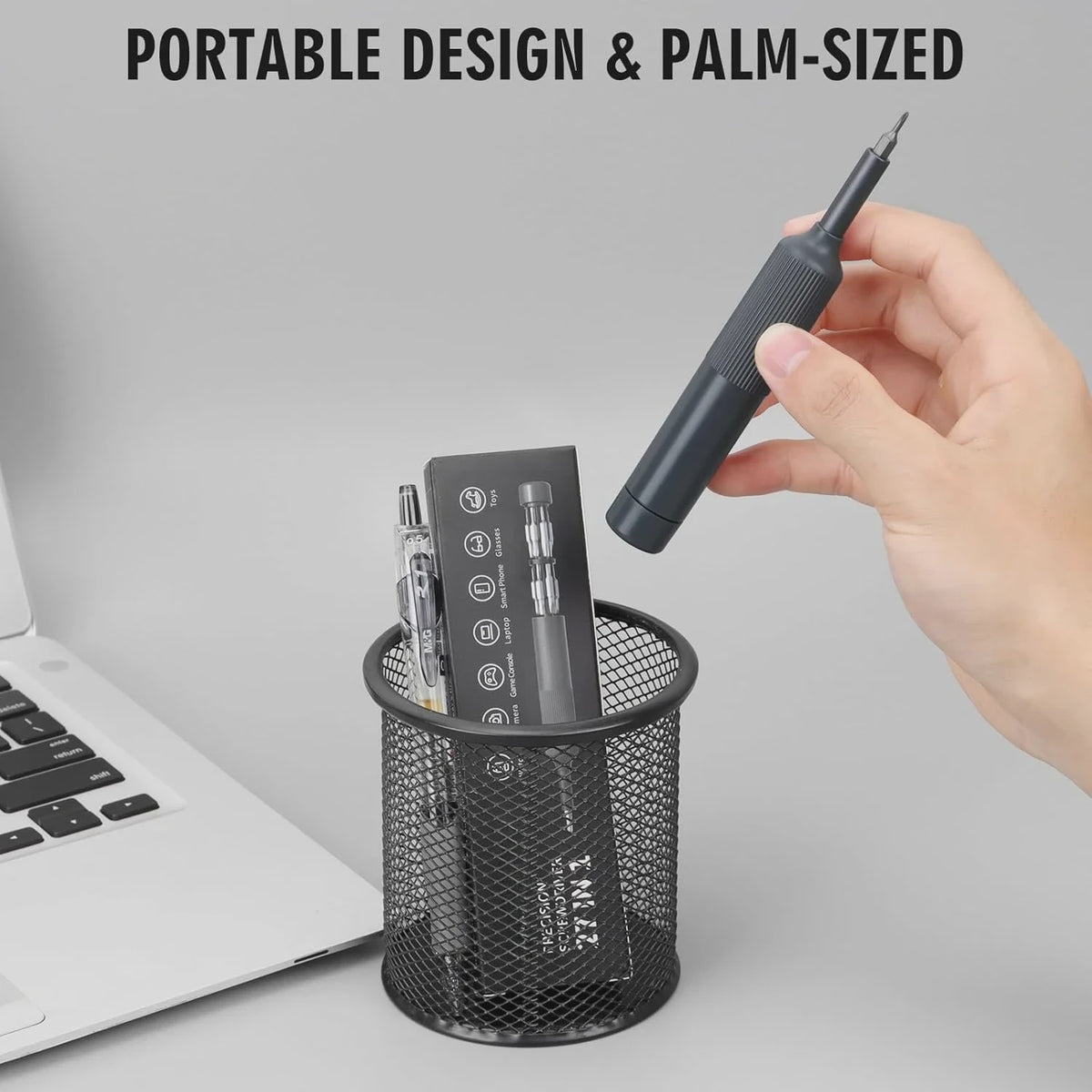 27-in-1 Precisie Schroevendraaierset - Magnetische Bits & Penstijl Reparatiekit