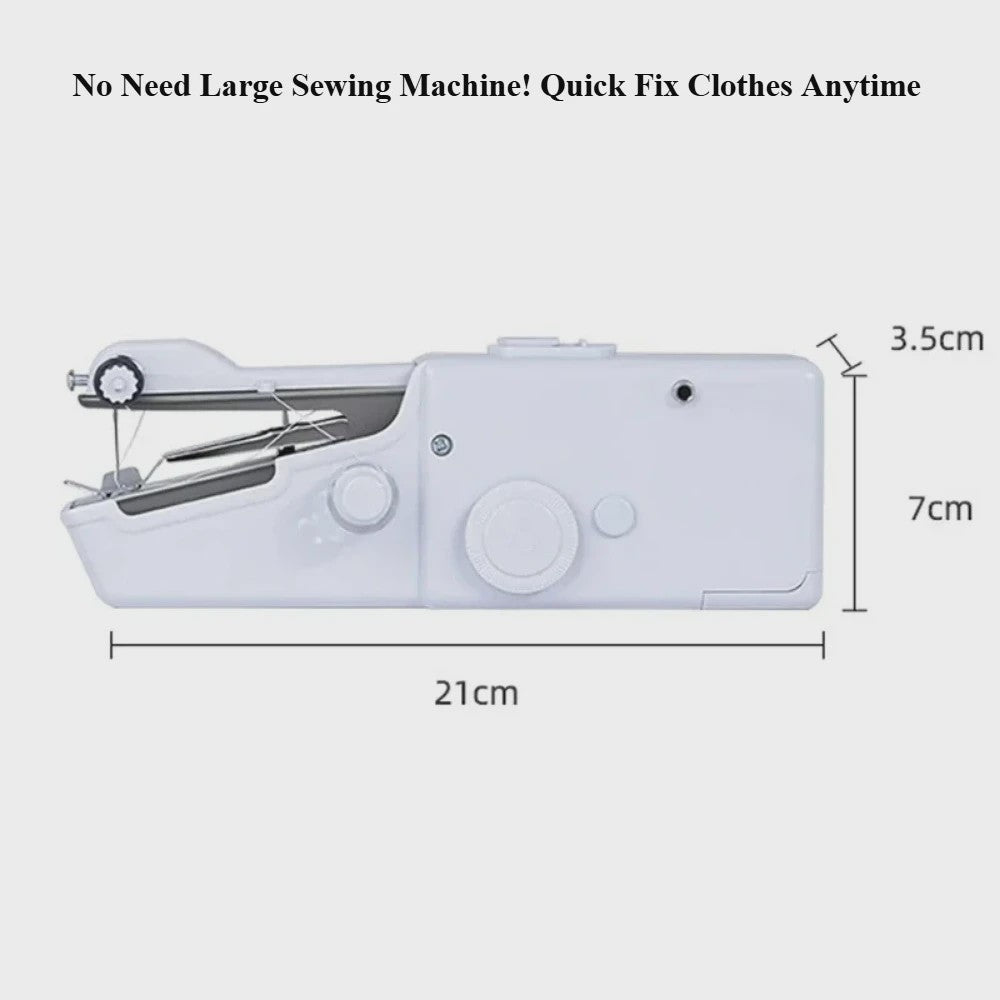 Draagbare Mini Naaimachine - Snel Kleding Repareren & DIY Projecten