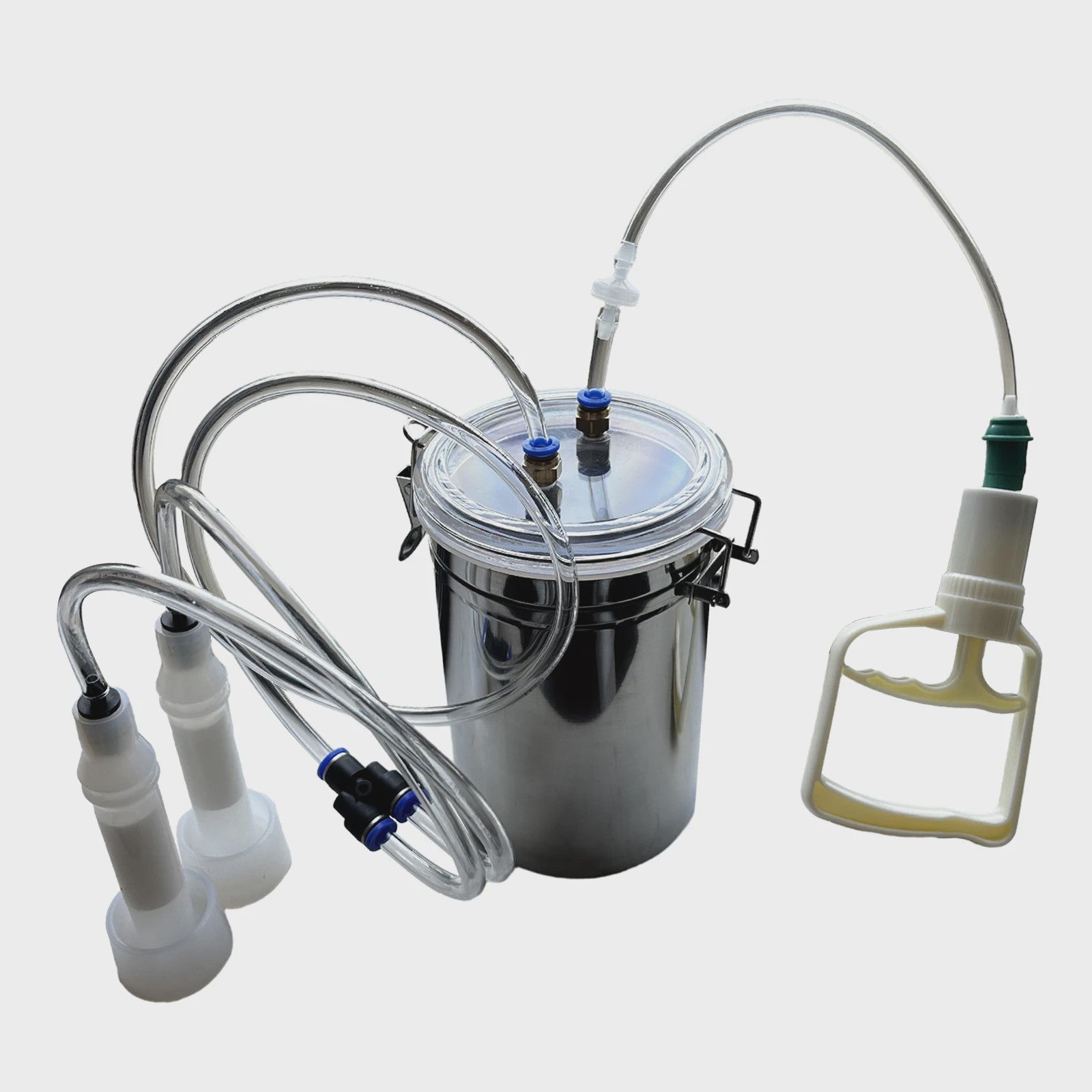 Handmatige Melkmachine 2L - Draagbare Vacuümpomp Emmer voor Koeien en Schapen