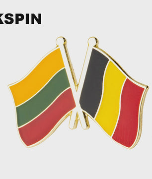 Belgische Vlag Speld - Stijlvolle Badge voor Kleding en Tassen