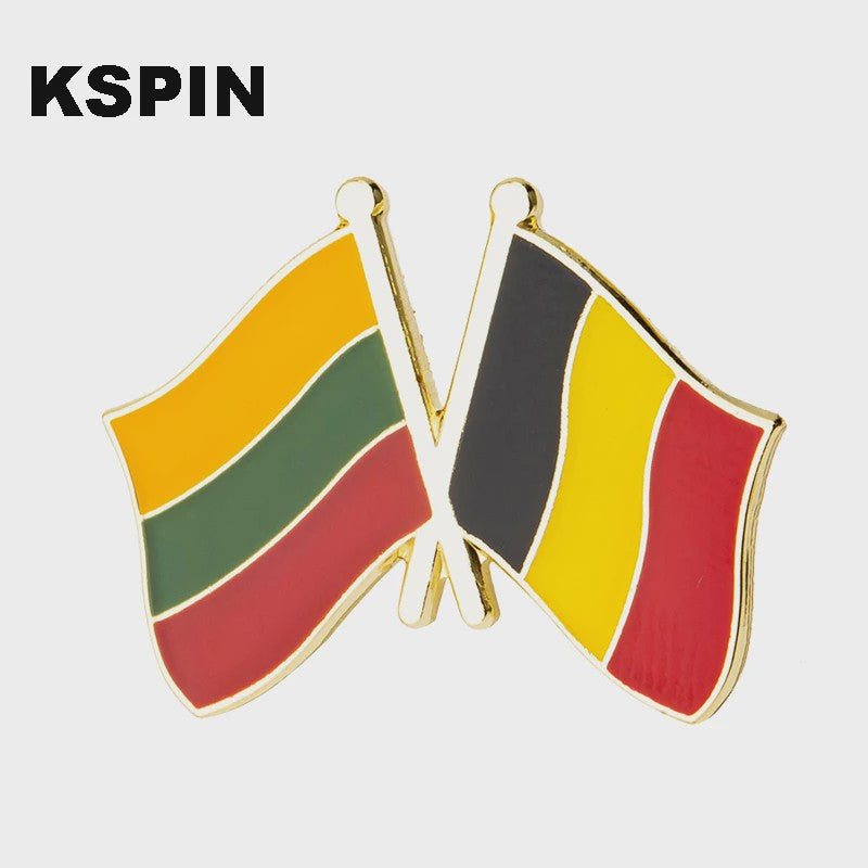 Belgische Vlag Speld - Stijlvolle Badge voor Kleding en Tassen