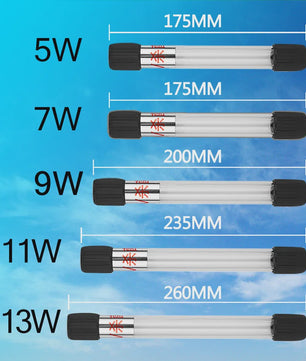 Krachtige Aquarium UV Sterilisator Lamp - 5-11W Onderwater Reiniging