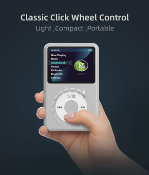 INNIOASIS Y1 MP3 Speler met Bluetooth, 64GB - Draagbare Muziek & Video Speler