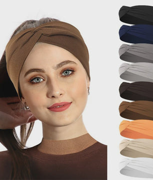 Brede Elastische Sport Hoofdband - Zweetabsorberend & Antislip voor Dames