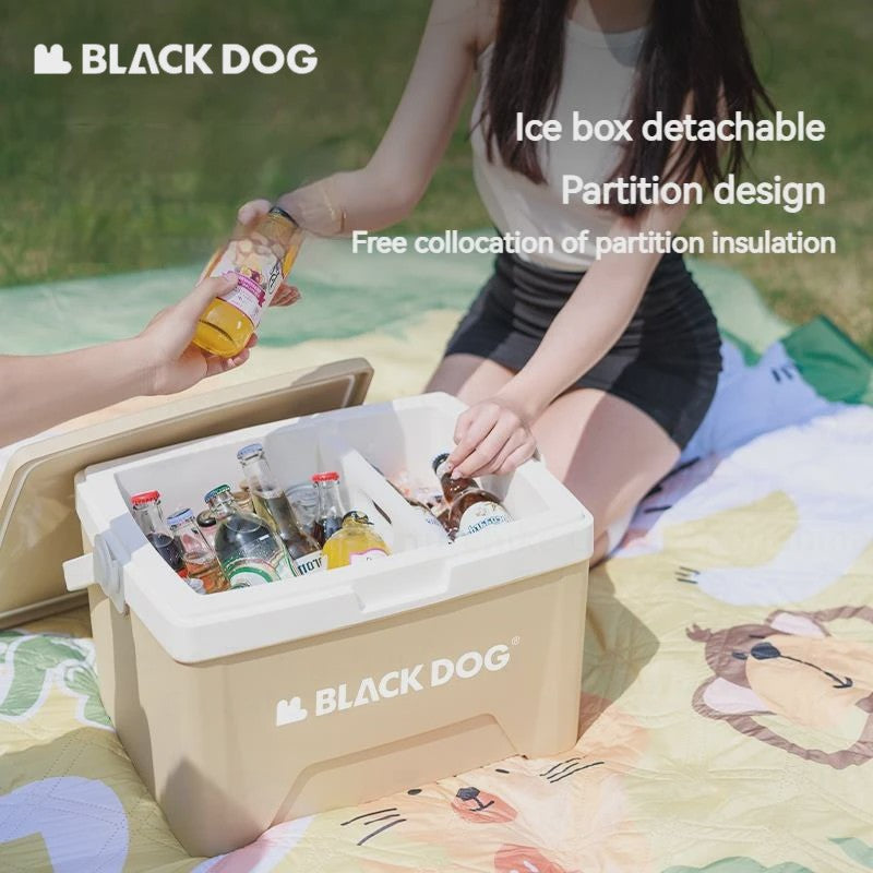 Naturehike BLACKDOG Outdoor Koelbox 13L & 25L - Grote Capaciteit voor Camping & Picknick