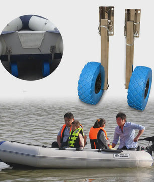 Opblaasbare Boot Trailer Wielenset - Lanceerwielen voor Bijboot & Rubberboot