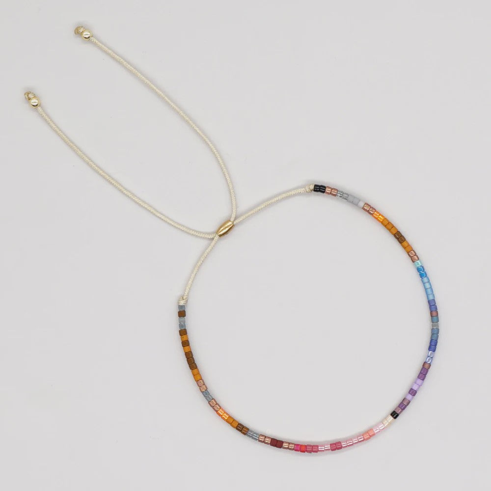 Zomerse Miyuki Kralen Armband - Turquoise & Blauw - Boho & Etnisch