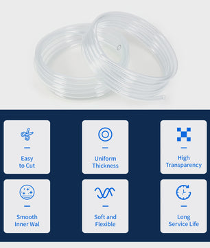 Flexibele Transparante PVC Slang - 4-24mm Binnendiameter, 3/5 Meter Lengte