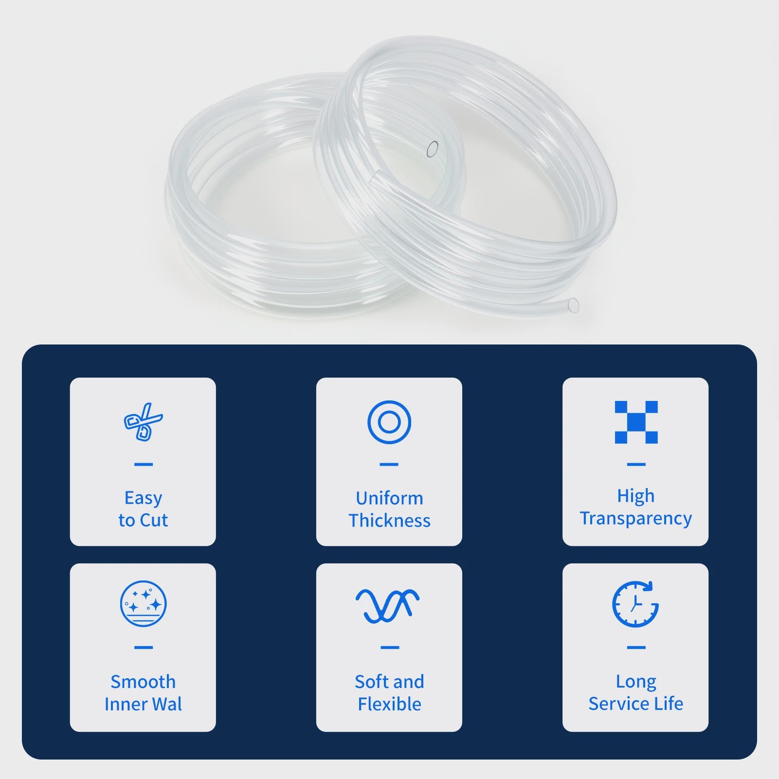Flexibele Transparante PVC Slang - 4-24mm Binnendiameter, 3/5 Meter Lengte