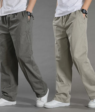 Herfst/Lente Heren Cargo Werkbroek Katoen - Casual Jogger & Klimbroek - Grote Maten tot 6XL