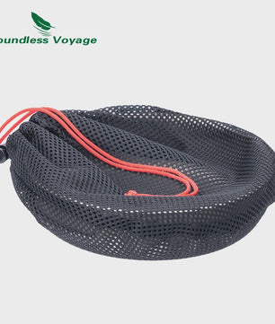 Lichtgewicht Titanium Koekenpan met Opvouwbaar Handvat - Ideaal voor Camping & Outdoor Koken