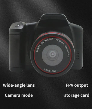4K Digitale Fotocamera & Camcorder met 16MP, 16x Zoom - Perfect voor Vloggen, Feesten & Reizen
