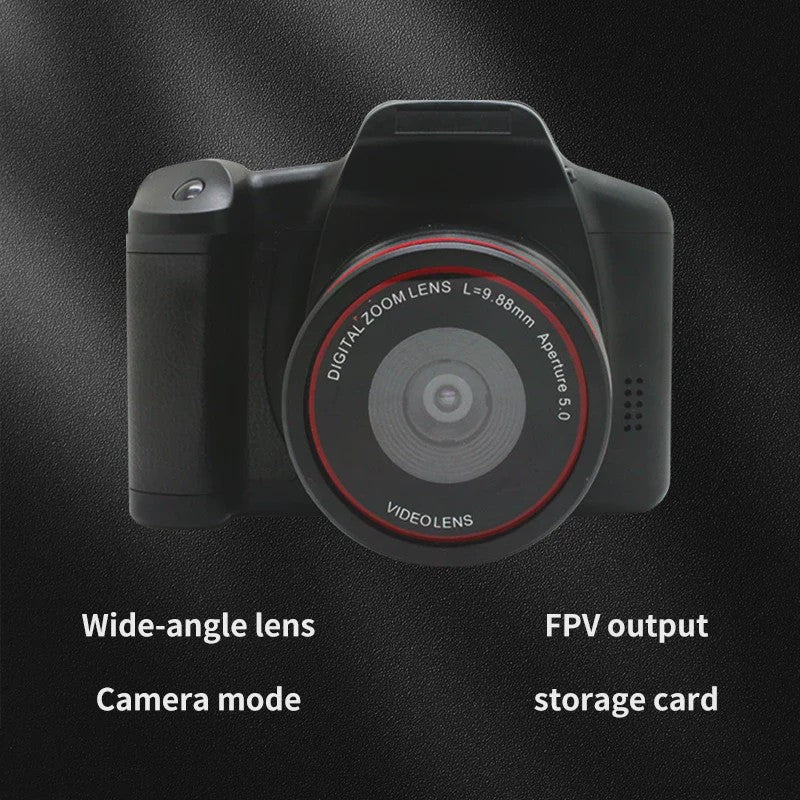 4K Digitale Fotocamera & Camcorder met 16MP, 16x Zoom - Perfect voor Vloggen, Feesten & Reizen