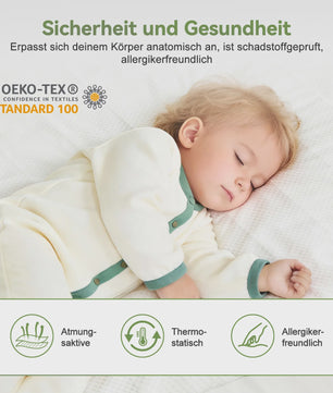 Adormii Topper 90x200 cm - 7-Zone Koudschuim Matrastop met Gel-schuim