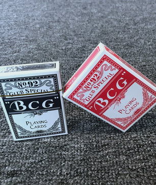 BCG Poker Speelkaarten - 52 kaarten + 2 Jokers - Plastic Coated - 63x88mm