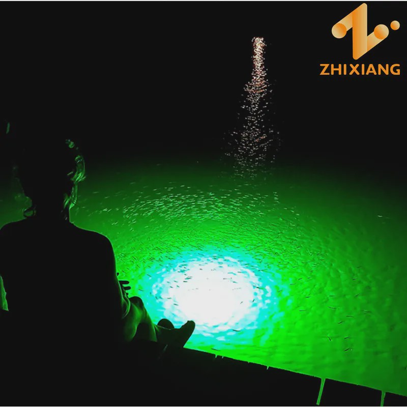 Krachtige LED Onderwater Vislamp | 20W/60W Vis Aas Lamp | IP68 Waterdicht