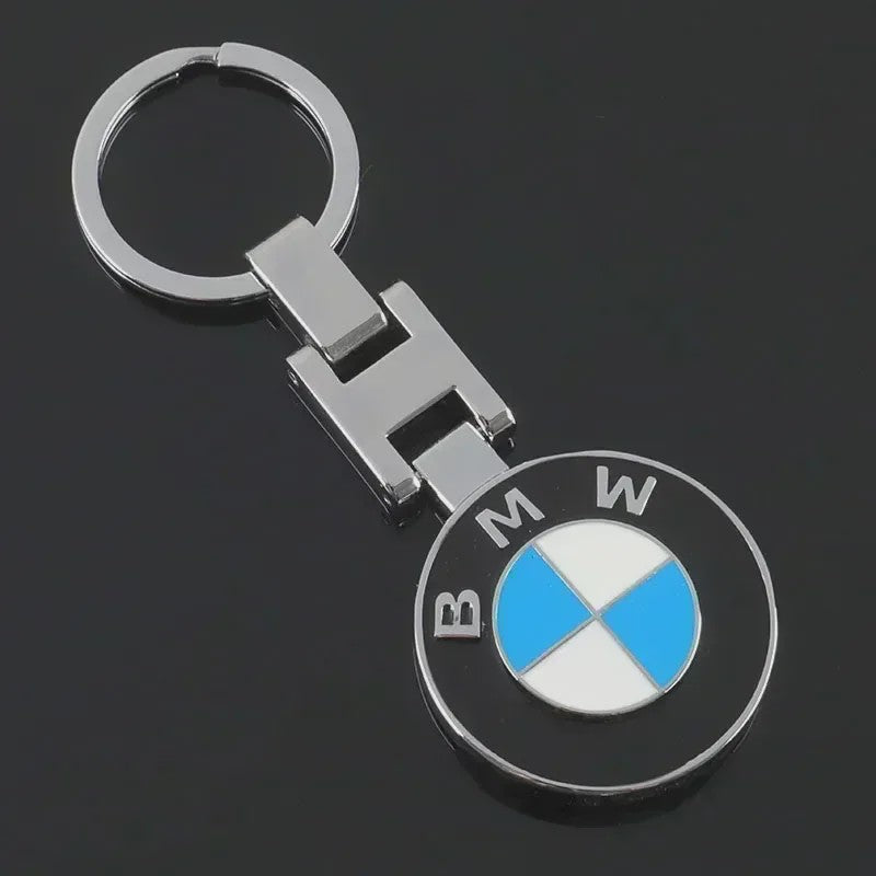 Exclusieve Metalen Autosleutelhanger met Nissan of BMW Logo - Stijlvolle Sleutelhanger Accessoire